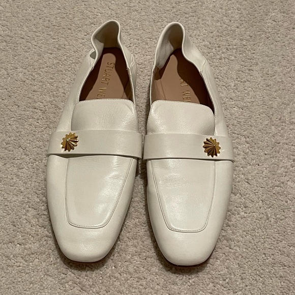 NWOT Stuart Weitzman Wylie Star Flat Loafers - Picture 5 of 7